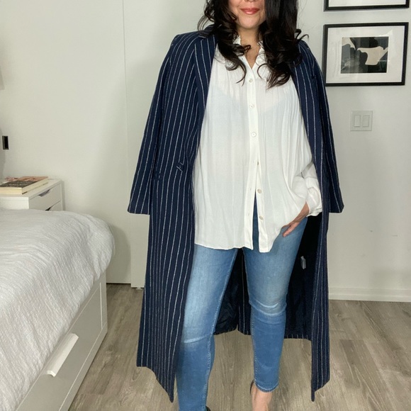 NWT Pinstripe coat - Picture 8 of 8